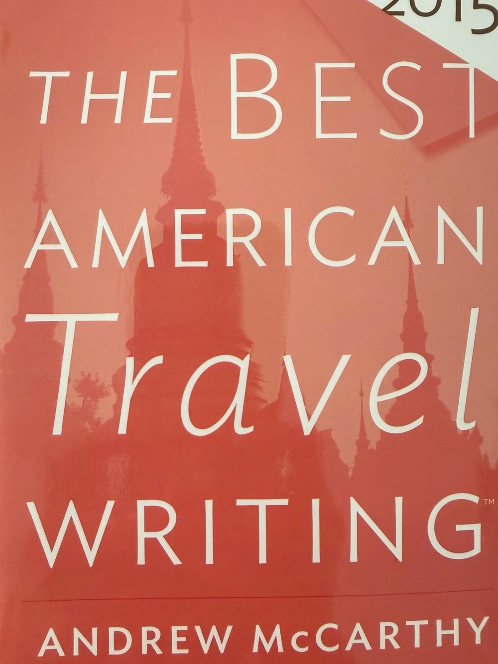 The Best American Travel Writing (Coral Red Cover) new old stock soft back